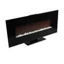 Wolfire® 50" Elegant Wall Mount/Table Top Electric Fireplace Adjustable Heater Standing w/Tempered Glass
