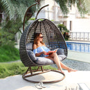 Island Gale® One and Only Solid One Piece Luxury and Comfort, Indoor and Outdoor Swing Chairs, A Set of 2 Swing Chairs (Your Choice of Colors)