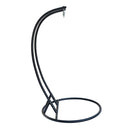 Island Gale® Solid One Piece Swing Basket Luxury 2 Person Outdoor Patio Hanging Wicker Swing Chair with More Color Options