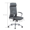 REMSOFT® HIGH-BACK ADJUSTABLE SWIVEL PU LEATHER ERGONO