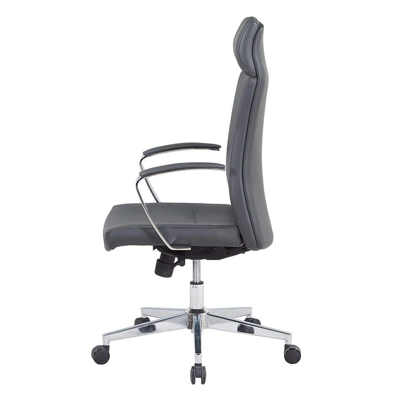 REMSOFT® HIGH-BACK ADJUSTABLE SWIVEL PU LEATHER ERGONO