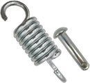 Island Gale Swing Chair Spring and Pin Plug/Peg - kit for Hanging Basket Chairs Hammock and Porch Swings(Silver/White/Bronze Colors Available)