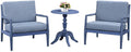3 Piece Bistro Sofa Set by Island Gale| Outdoor Patio Dining Table Set for 2 chairs and 1 table