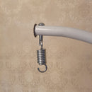 Island Gale Swing Chair Hanging Swing Spring - 600LB Capacity  Hammock Spring for Hanging Basket Chairs Hammock and Porch Swings (Silver)