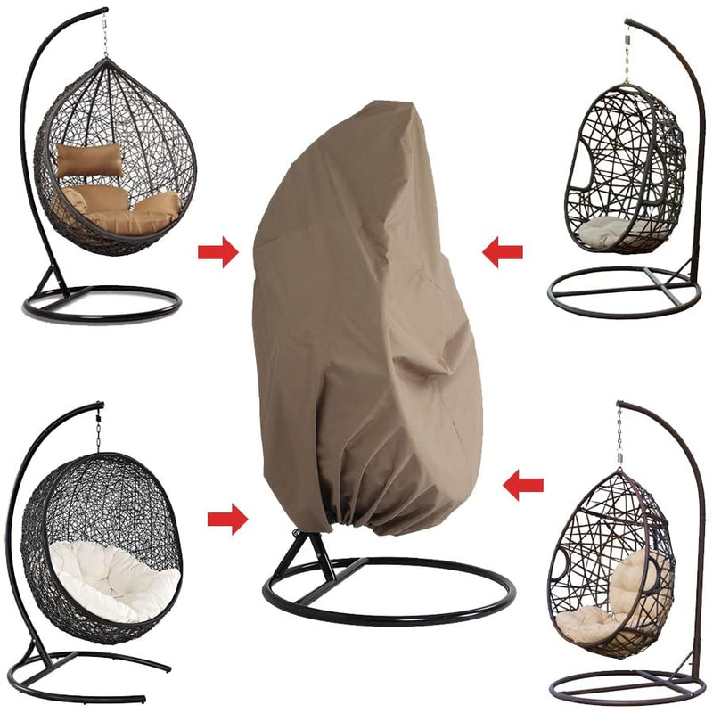 Island Gale® All Weather Rattan Garden Furniture Protective Cover Oxford Fabric