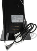 Wolfire® 35" Wall Mount Electric Fireplace Adjustable Heater Standing w/Tempered Glass