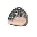 Island Gale Elegant Design Double SEAT Wicker Swing Chair DIY Suit Your OWN Hanging Convenience.