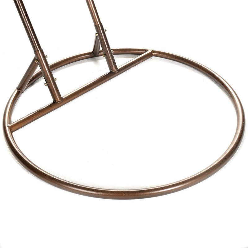 Island Gale 2 Person Swing Chair Replacement Frame: Poles and Base with Hardware.