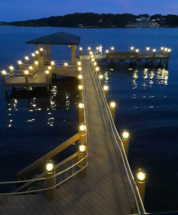 Wolfire® LED Dock Pillar Light High End and Upscale