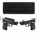 Magnetic Safety Mount, Rubber Coated 35 lbs Pull Force. Rifle, Shotgun, Pistol, Revolver.