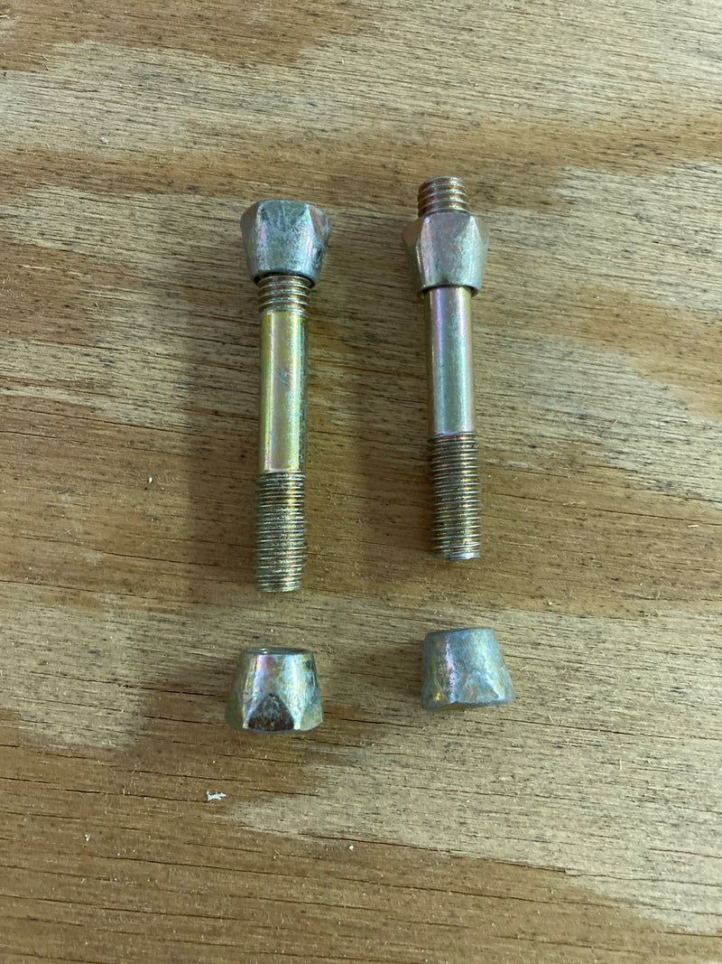 Set of 2 Replacement Galvanized Nuts and Bolts for Island Gale Swing Chairs.