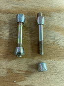 Set of 2 Replacement Galvanized Nuts and Bolts for Island Gale Swing Chairs.