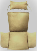 Island Gale® Hanging Chair Deep Seat Cushion - Outdoor Porch Backyard Patio Hammock Swing  Replacement Cushions