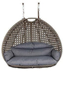 Island Gale Elegant Design Double SEAT Wicker Swing Chair DIY Suit Your OWN Hanging Convenience.