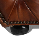 MARQUESSLIFE 100% GENUINE Full Leather,  HANDMADE ANTIQUE AGED LEATHER TUFTED COUCH 3 SEATER