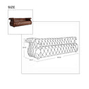 MARQUESSLIFE 100% GENUINE Full Leather,  HANDMADE ANTIQUE AGED LEATHER TUFTED COUCH 3 SEATER