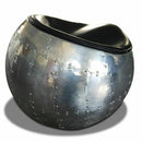 MarquessLife 100% Genuine Leather Handmade Stool Industrial Style Luxury Ottoman