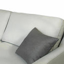 REMSOFT 3 PCS Contemporary Living Room Sofa Set Couch Indoor Furniture Linen Sofa