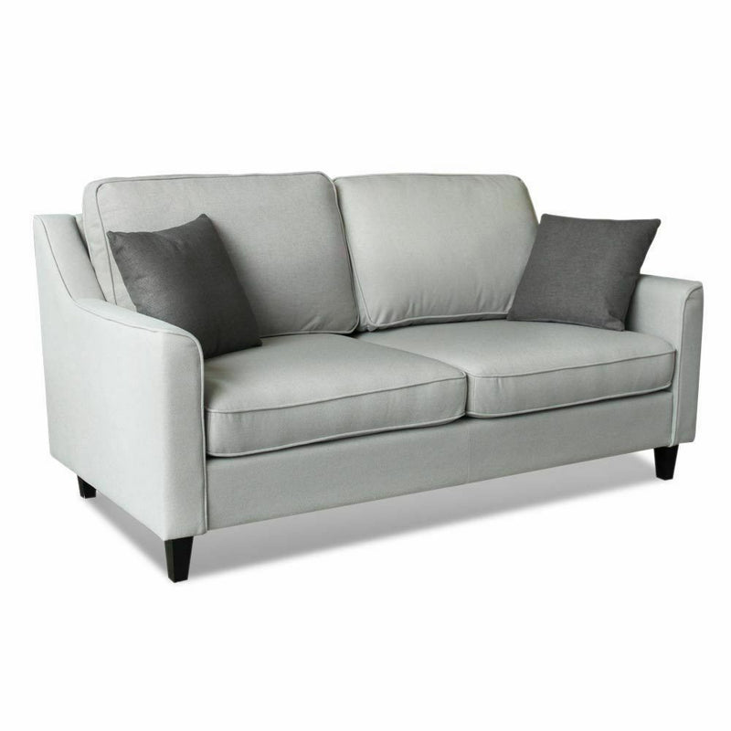 REMSOFT 3 PCS Contemporary Living Room Sofa Set Couch Indoor Furniture Linen Sofa
