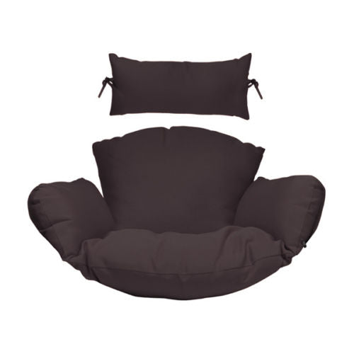 Island Gale® Hanging Chair Deep Seat Cushion Outdoor Porch Backyard